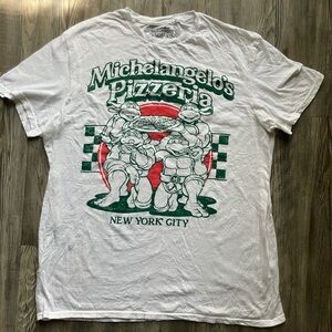 Michelangelo’s Pizza T Shirt Size M Men’s